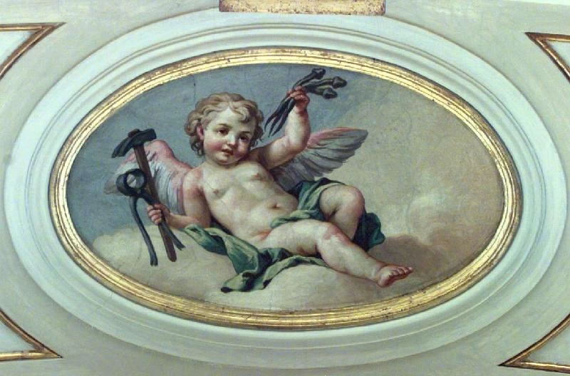 55-Orelli V. A. (1798), Angioletto con chiodi e tenaglie